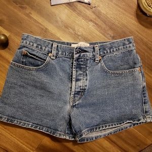 High Waisted Vintage Gap Jean Shorts